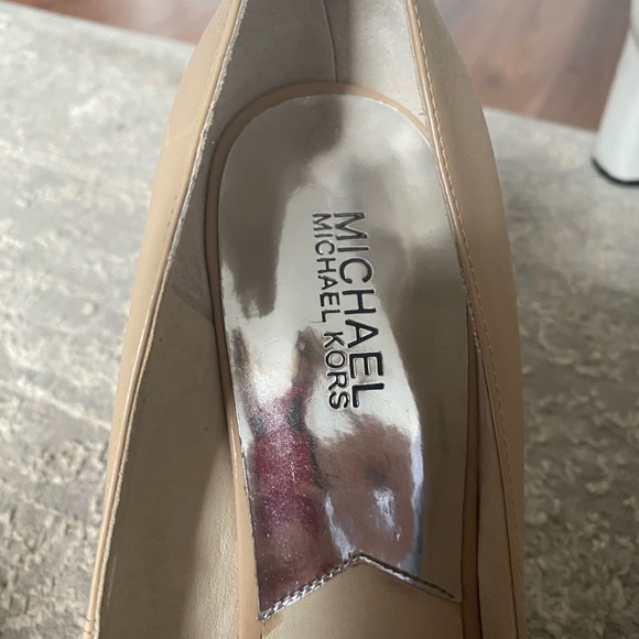 Michael kors peep toe nude heels size 11 - Picture 6 of 6
